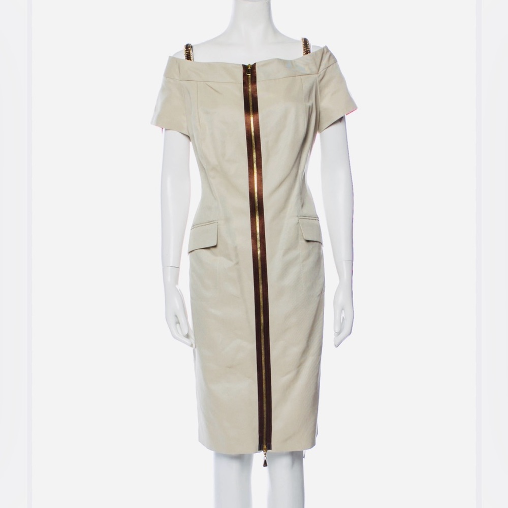 Escada Danice Off Shoulder Dress - Picture 3 of 13